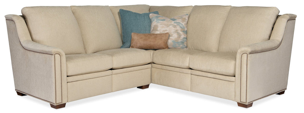204 Raiden Reclining Sectional with One-Piece Back