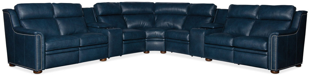 204 Raiden Reclining Sectional with Two-Piece Back
