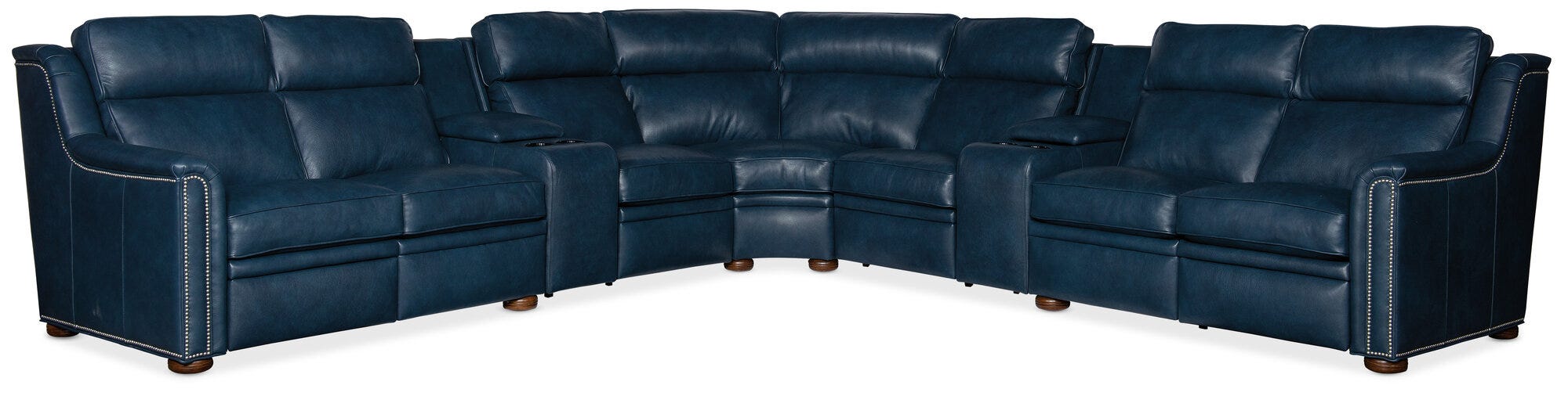 204 Raiden Reclining Sectional with Two-Piece Back