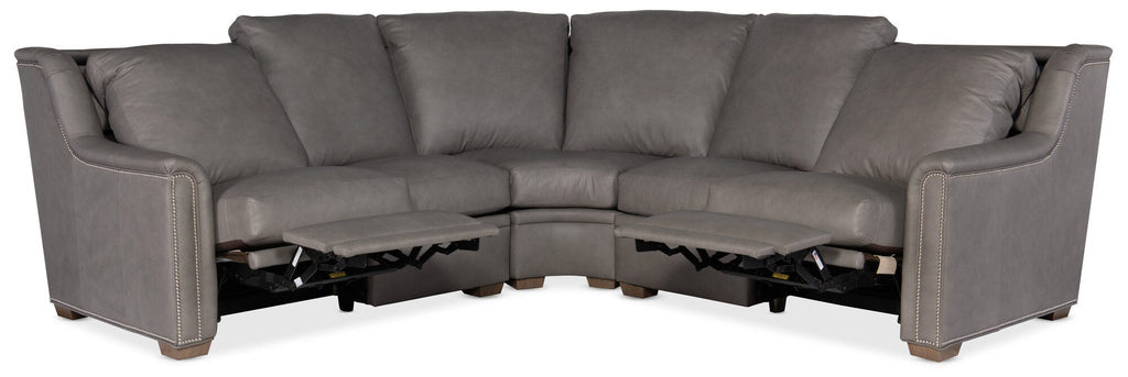 204 Raiden Reclining Sectional with One-Piece Back