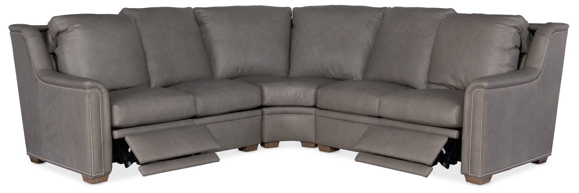 204 Raiden Reclining Sectional with One-Piece Back