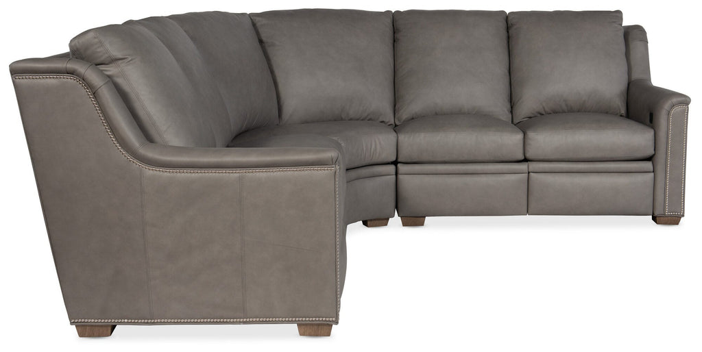204 Raiden Reclining Sectional with One-Piece Back