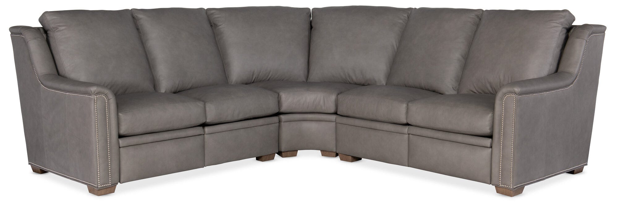 204 Raiden Reclining Sectional with One-Piece Back