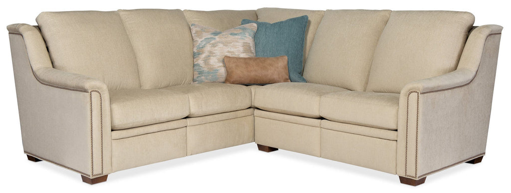 204 Raiden Reclining Sectional with One-Piece Back