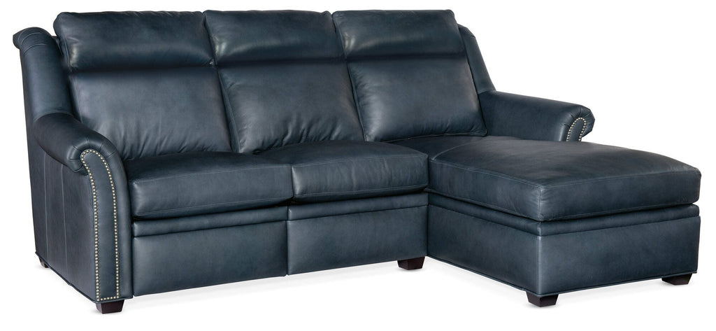 206 Robinson Reclining Sectional with One-Piece Back