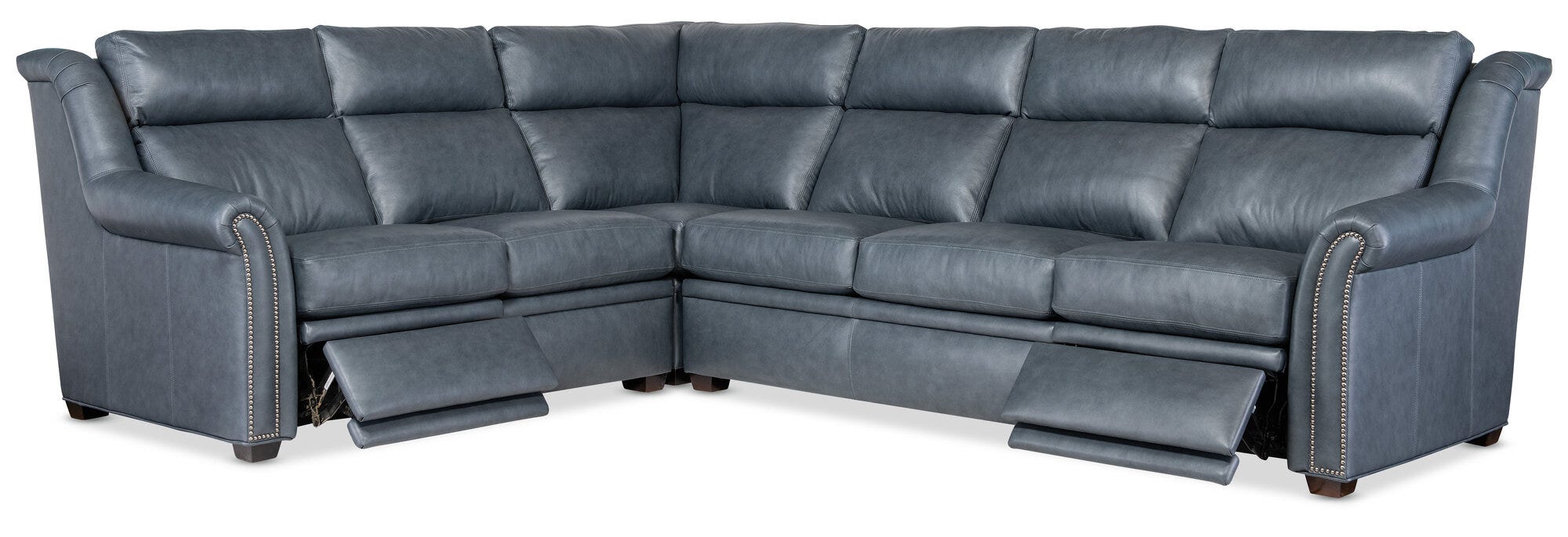 206 Robinson Reclining Sectional with Two-Piece Back