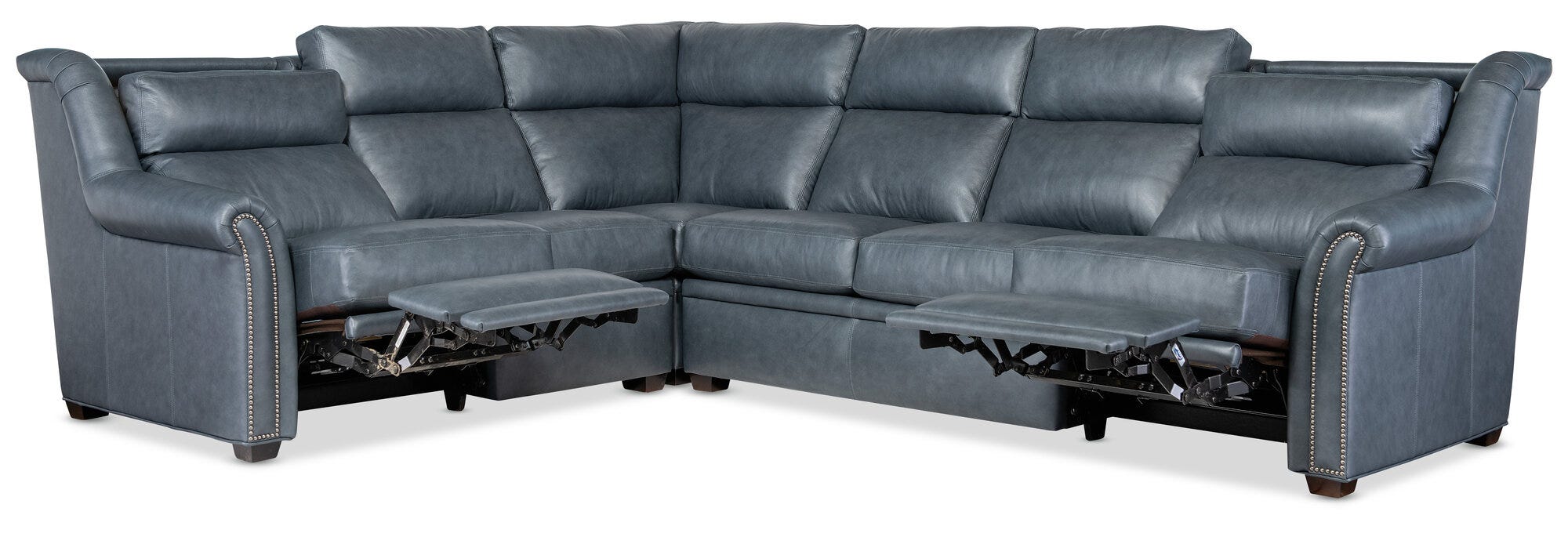 206 Robinson Reclining Sectional with Two-Piece Back