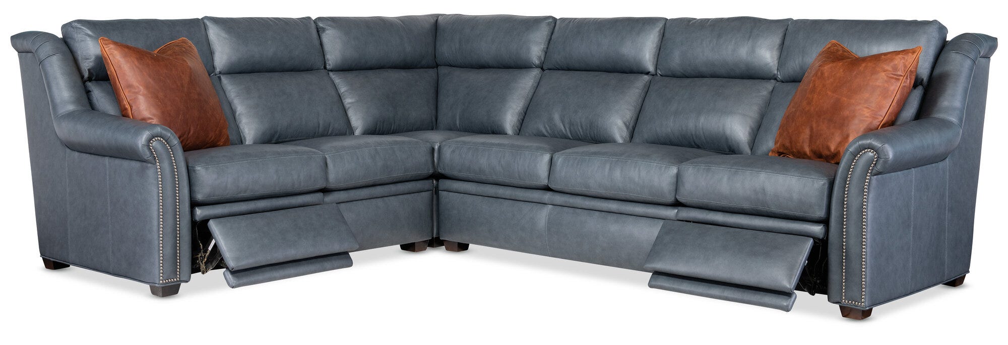 206 Robinson Reclining Sectional with Two-Piece Back