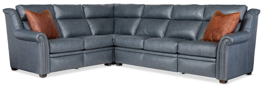 206 Robinson Reclining Sectional with Two-Piece Back