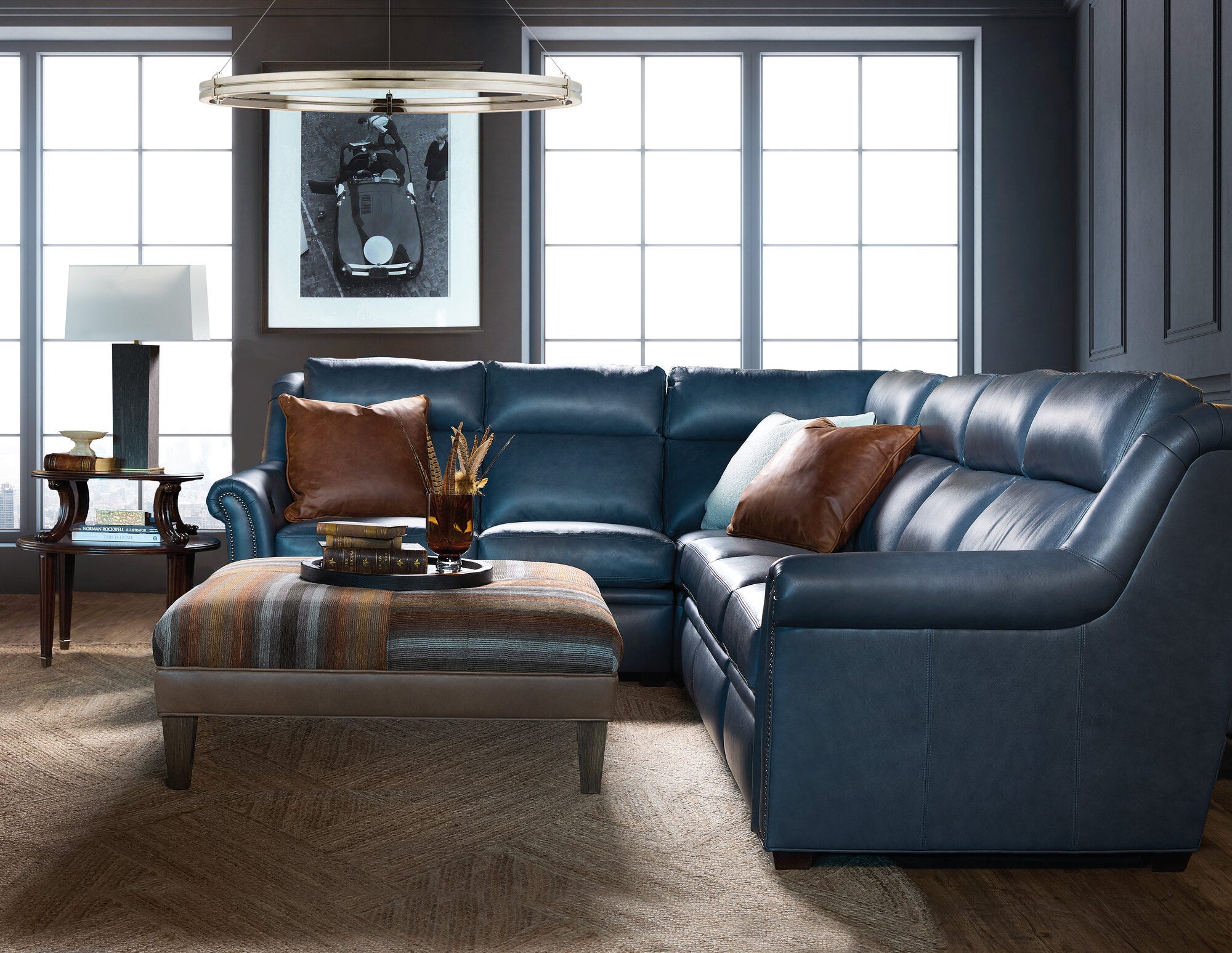 206 Robinson Reclining Sectional with Two-Piece Back