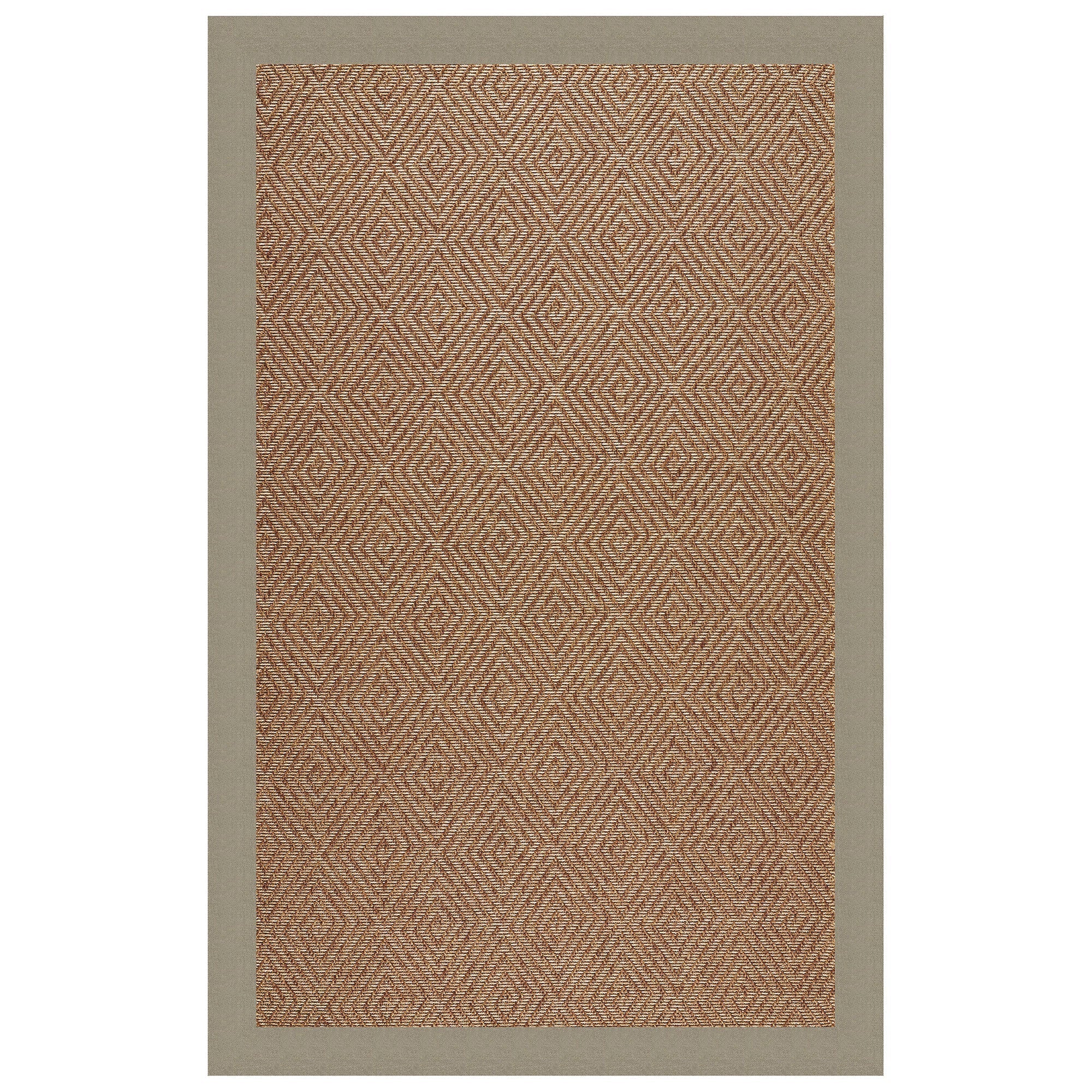 Islamorada-Diamond Canvas Taupe