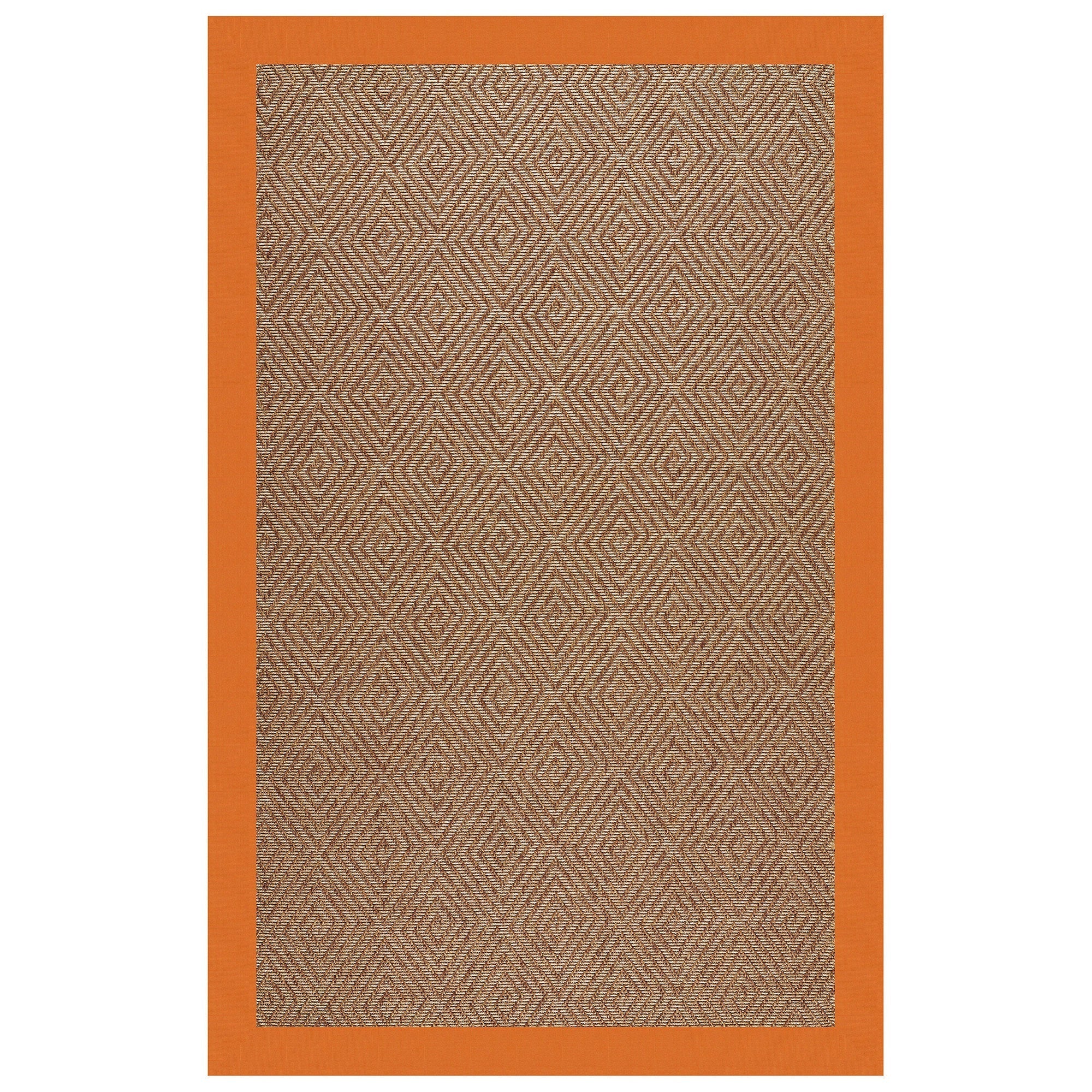 Islamorada-Diamond Canvas Tangerine