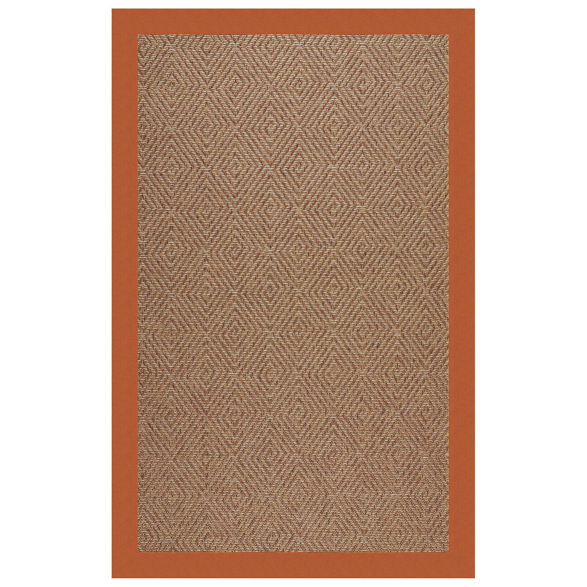Islamorada-Diamond Canvas Rust