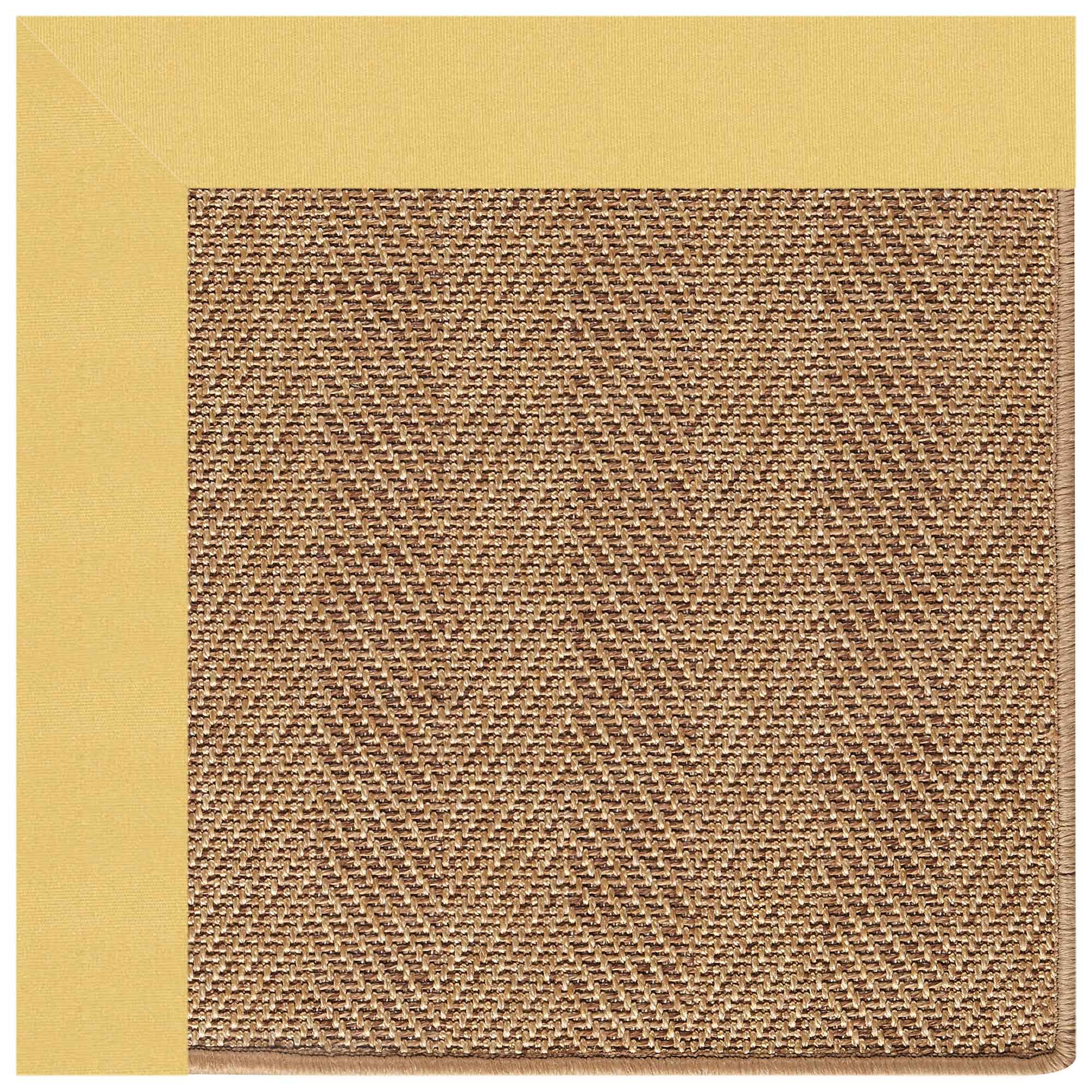 Islamorada-Herringbone Canvas Canary