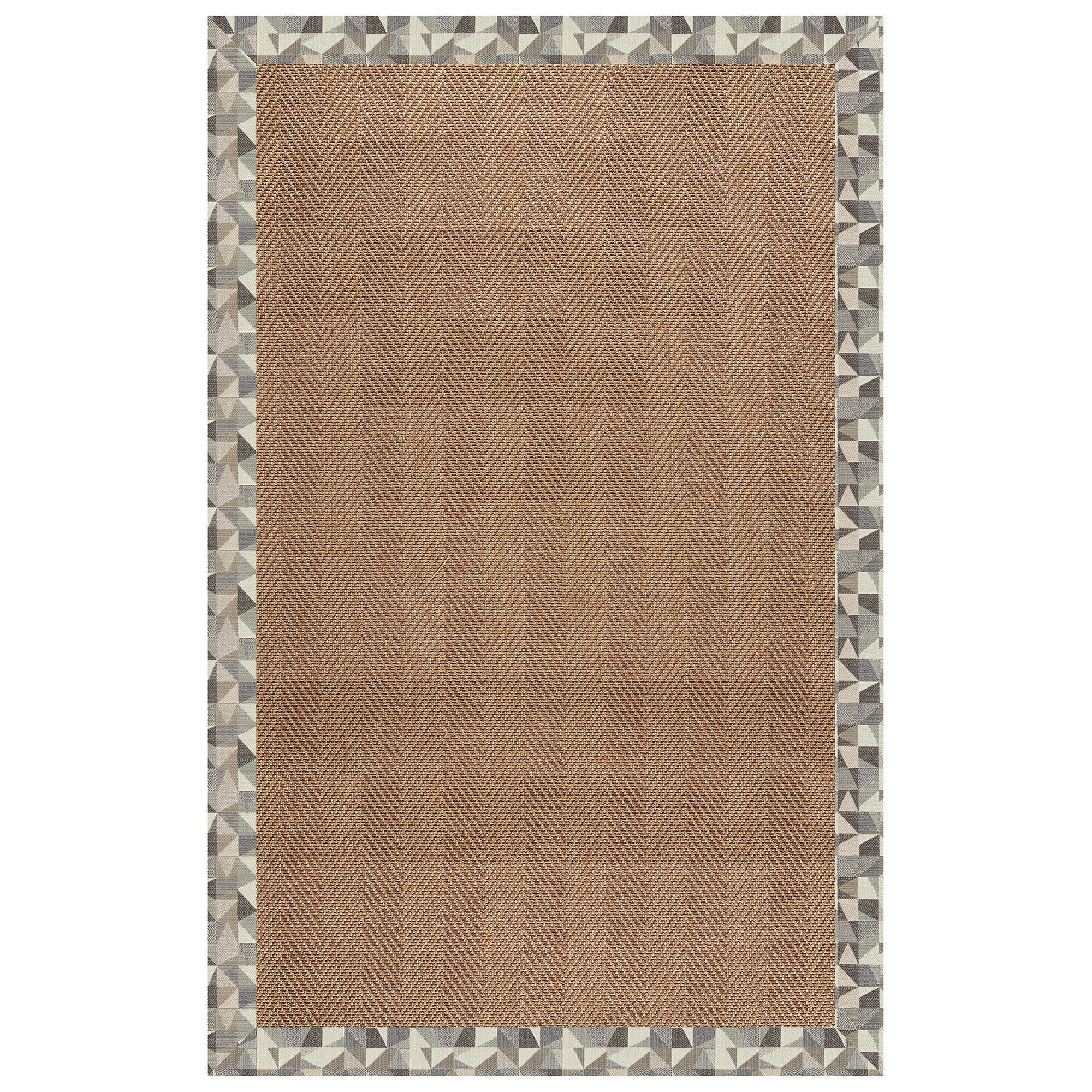 Islamorada-Herringbone Geo Bronze