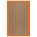 Islamorada-Herringbone Canvas Tangerine