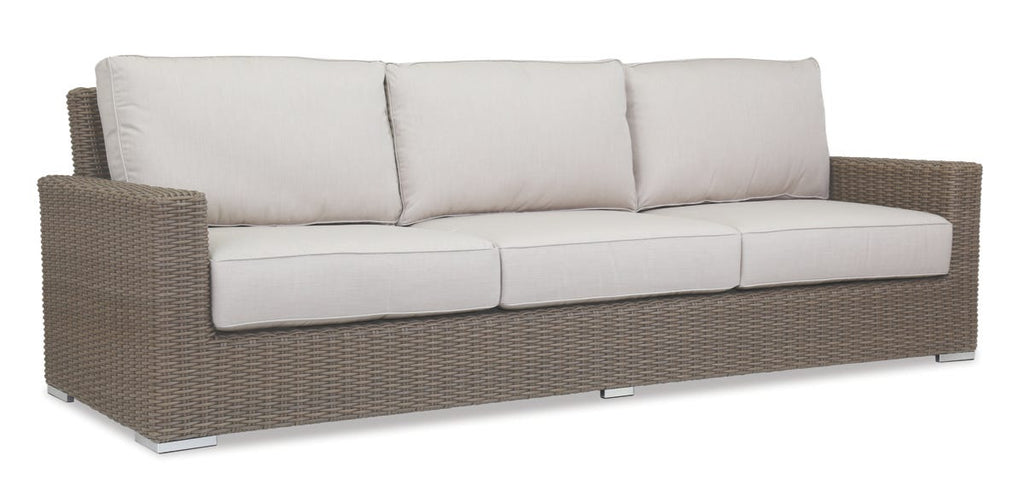 Coronado Sofa in Canvas Flax w/ Self Welt