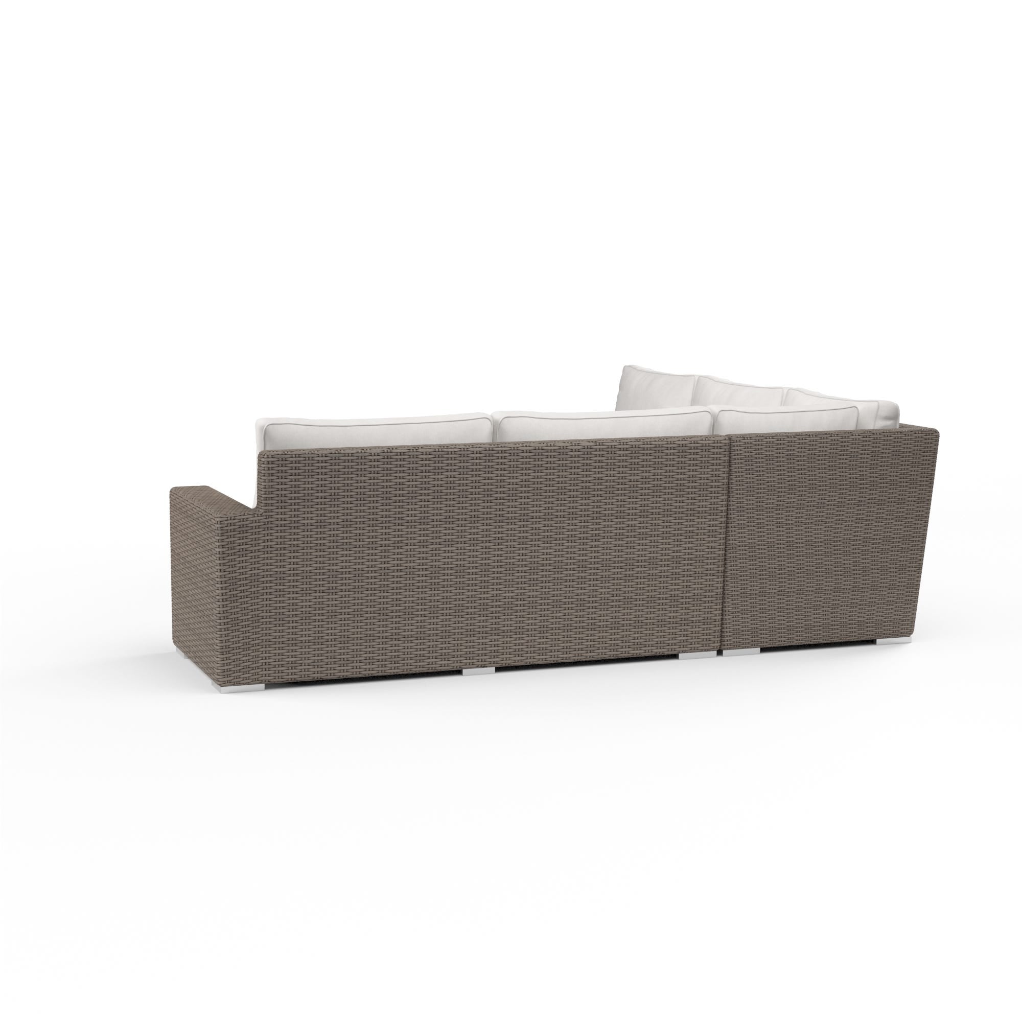 Coronado Sectional in Canvas Flax w/ Self Welt