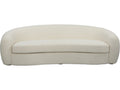 Uttermost Capra Art Deco White Sofa 23746