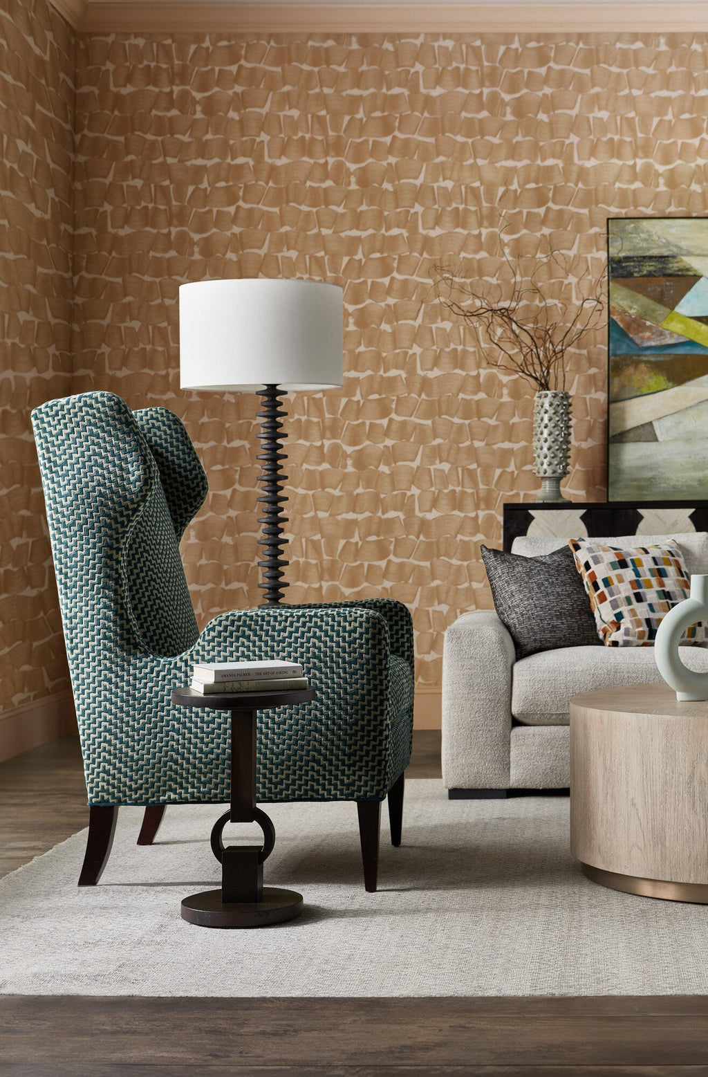 Rue Wing Chair Room Image 6