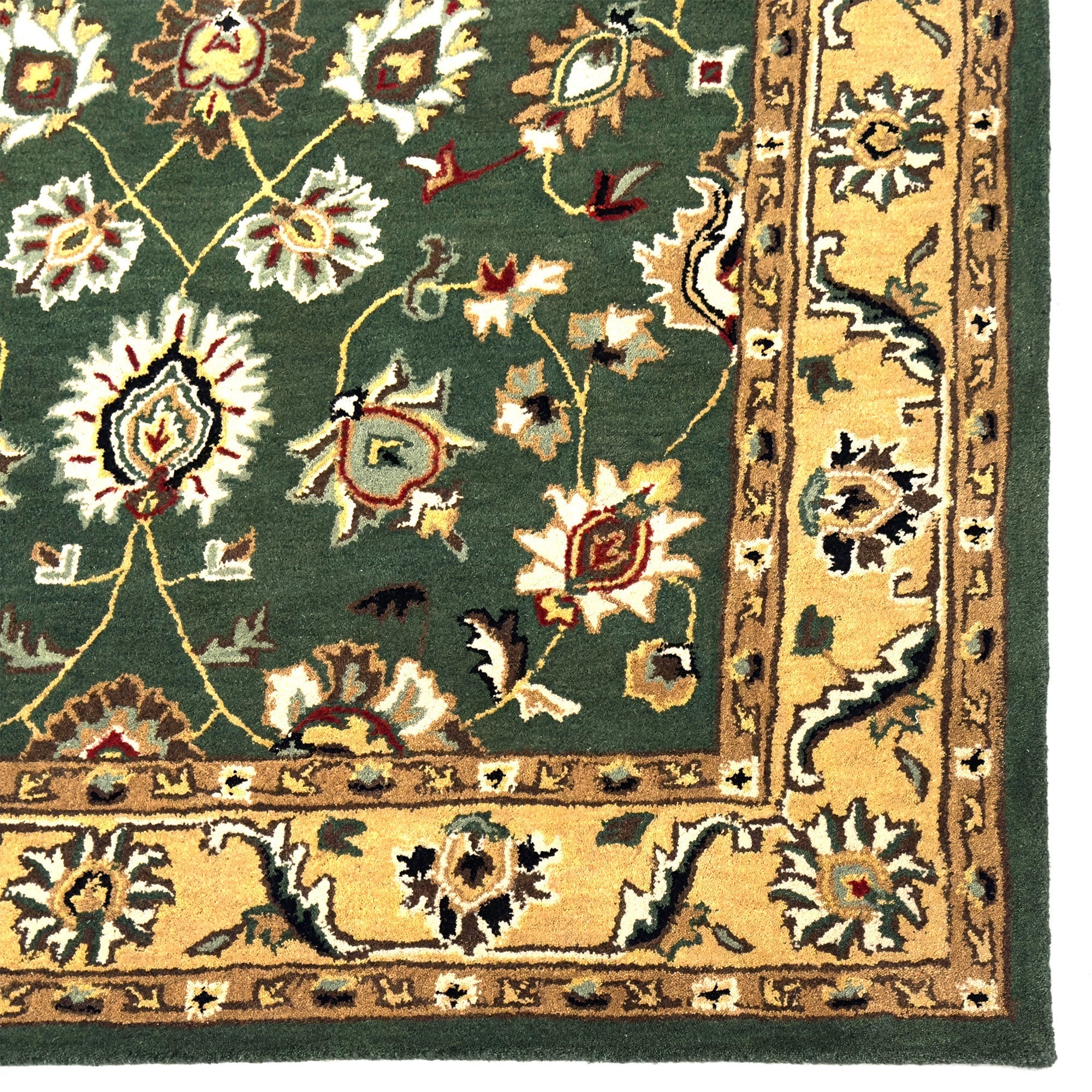 Persia-Keshan Green Gold