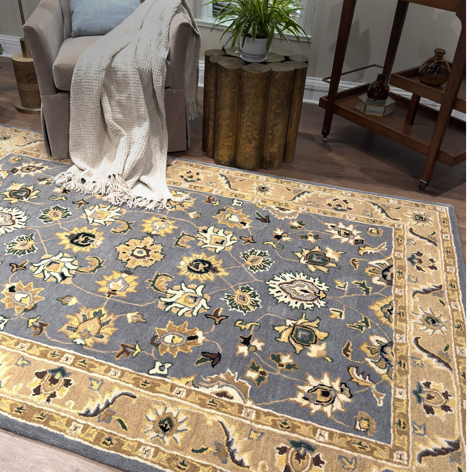 Persia-Keshan Gray Beige