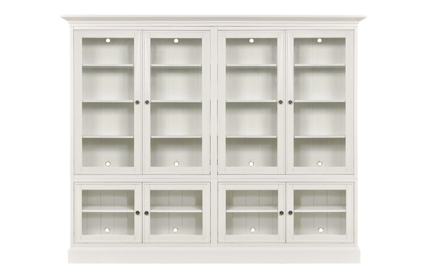 QUAD DOOR DISPLAY CABINET - COMPLETE Room 1