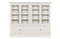 QUAD DOOR DISPLAY CABINET - COMPLETE Primary