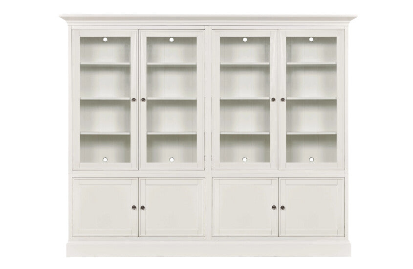 QUAD DOOR DISPLAY CABINET - COMPLETE Primary