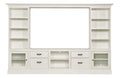 QUINTUPLE STORAGE ENTERTAINMENT WALL - COMPLETE Primary