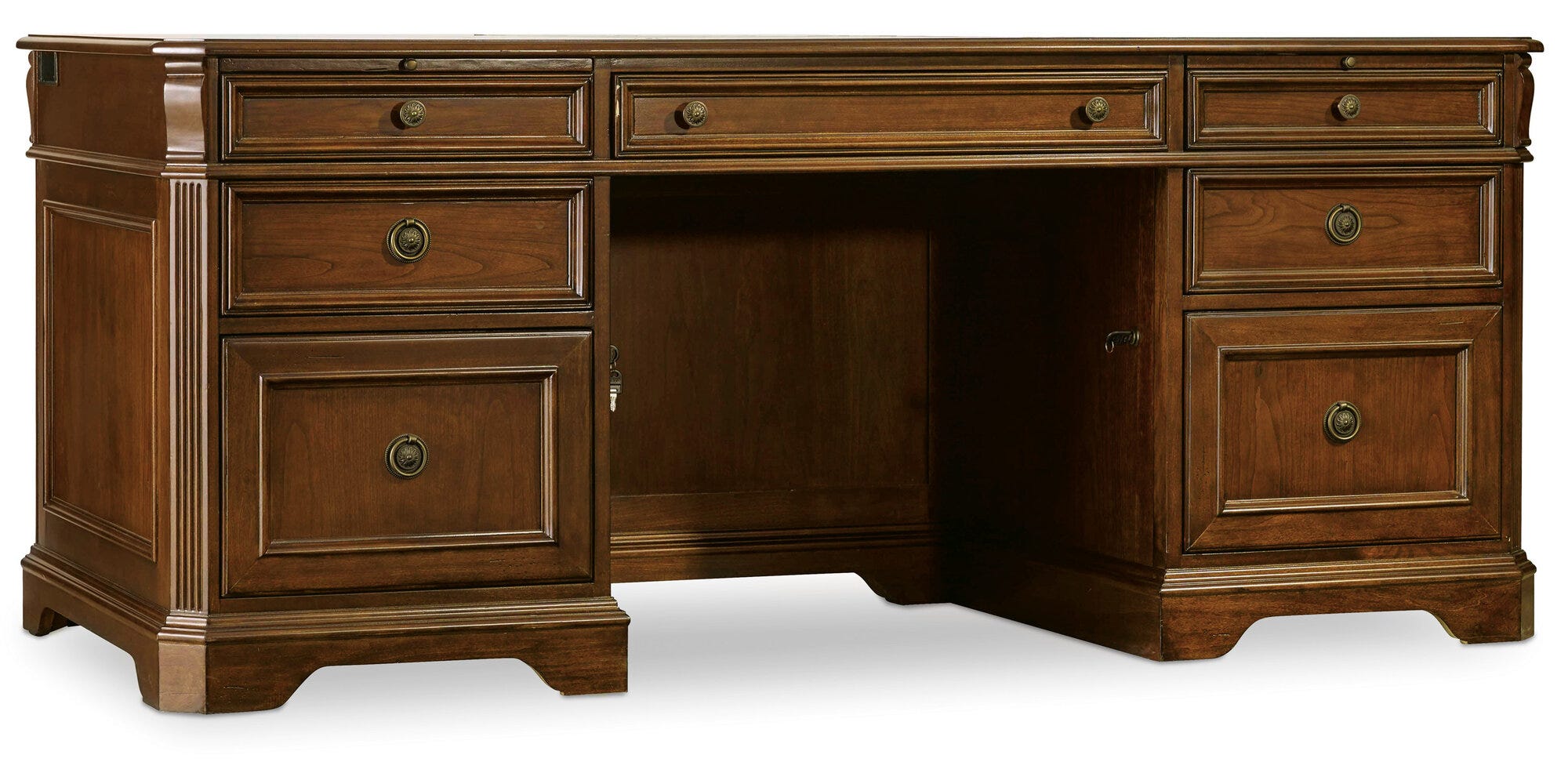 Brookhaven Executive Desk Side View