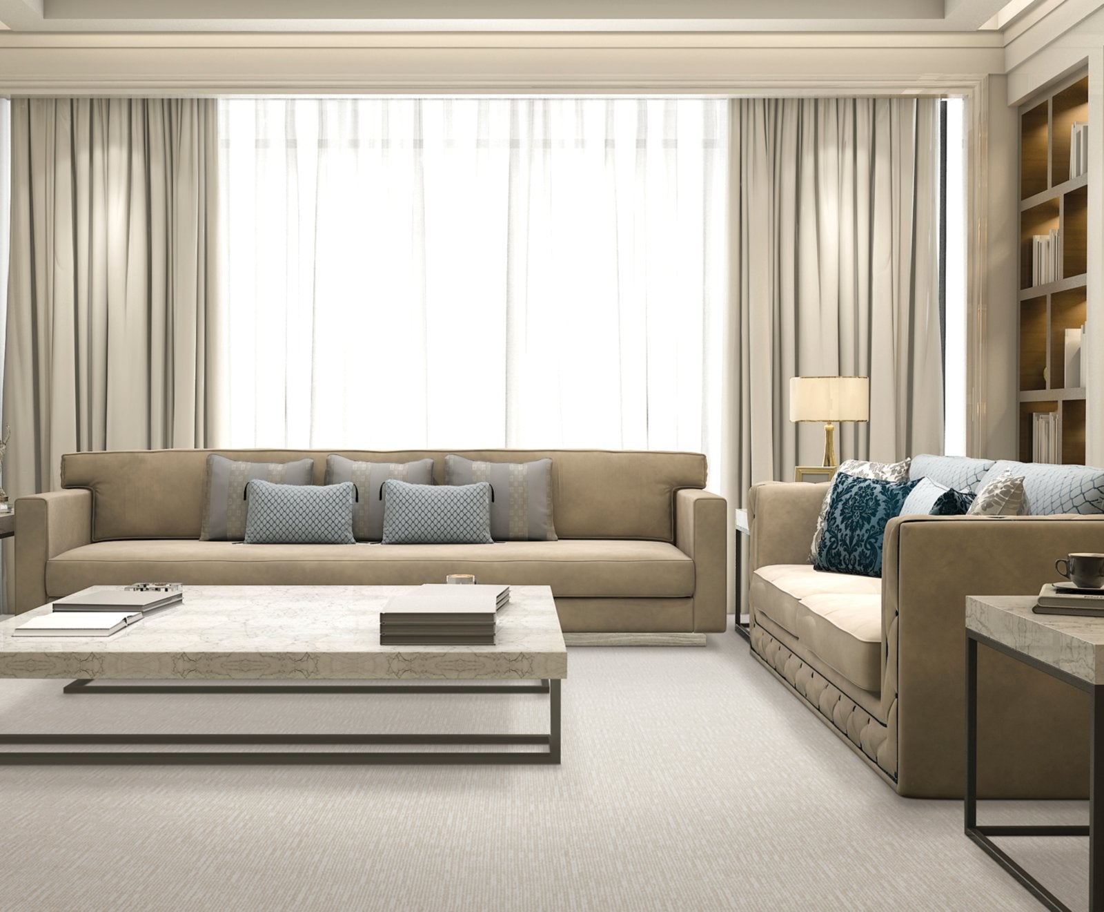 Karastan Glamorous Direction - room scene