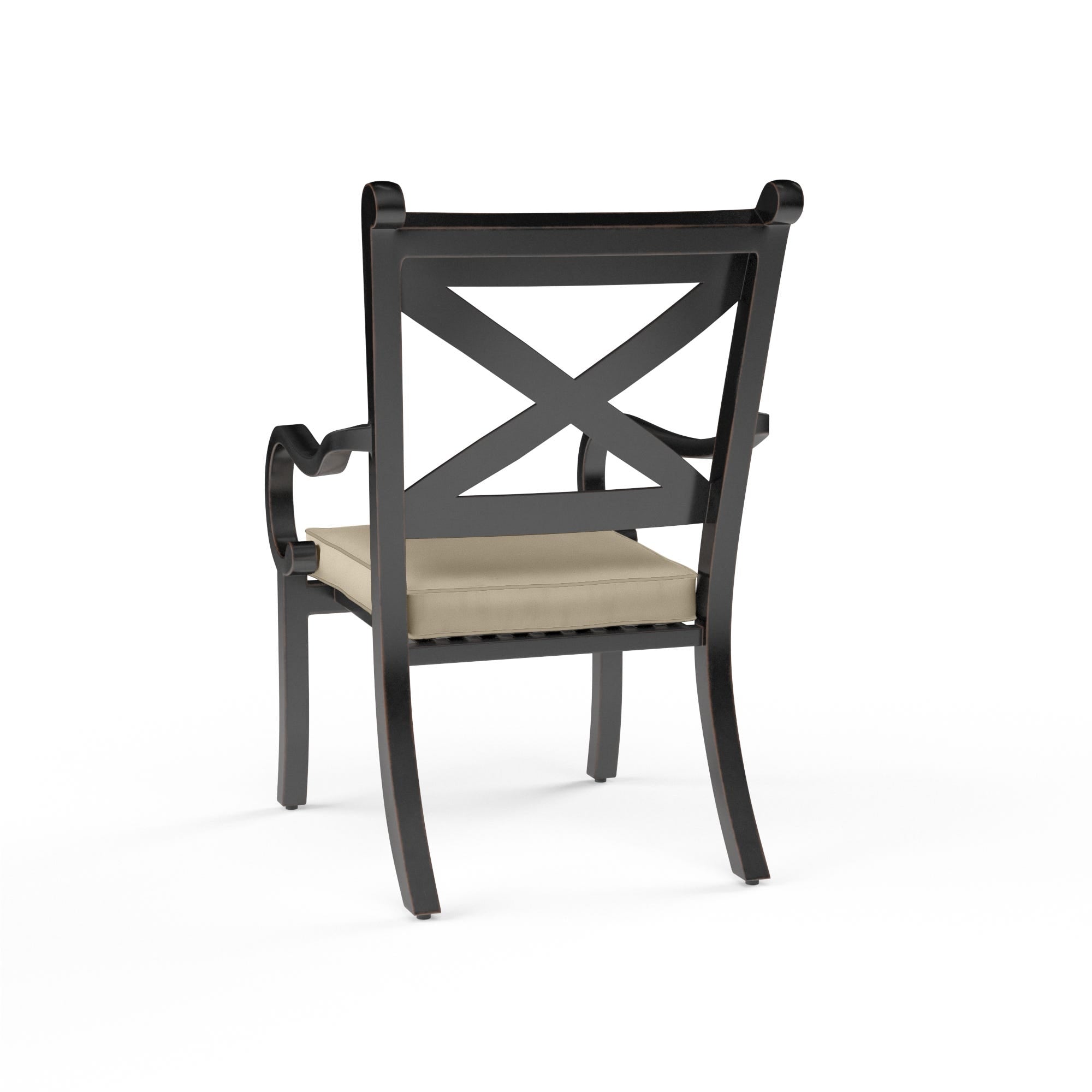 Monterey Dining Chair in Linen Stone w/ Selt Welt