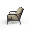 Monterey Loveseat in Linen Stone w/ Selt Welt