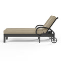 Monterey Chaise Lounge in Linen Stone w/ Selt Welt