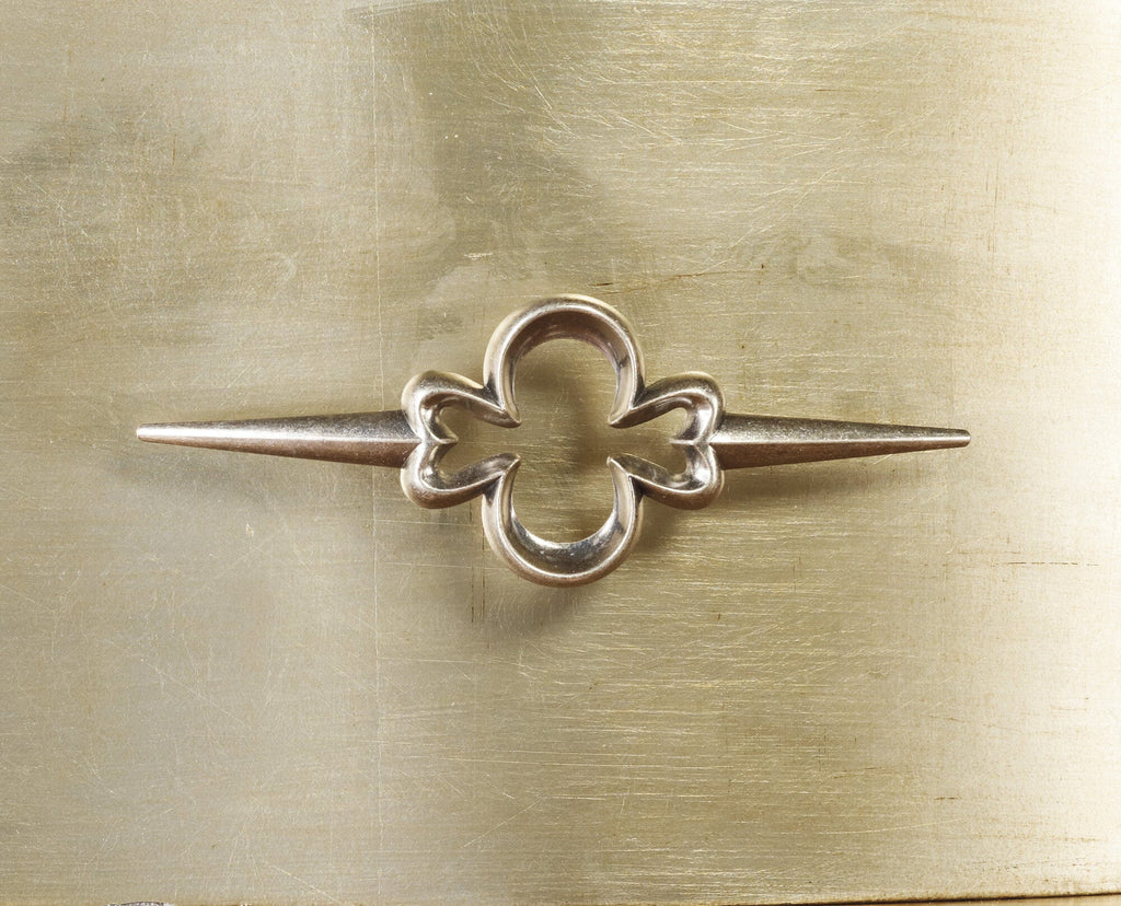 Sanctuary Three-Drawer Shaped Front Gold Chest - Detail Image 1