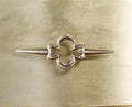 Sanctuary Three-Drawer Shaped Front Gold Chest - Detail Image 1