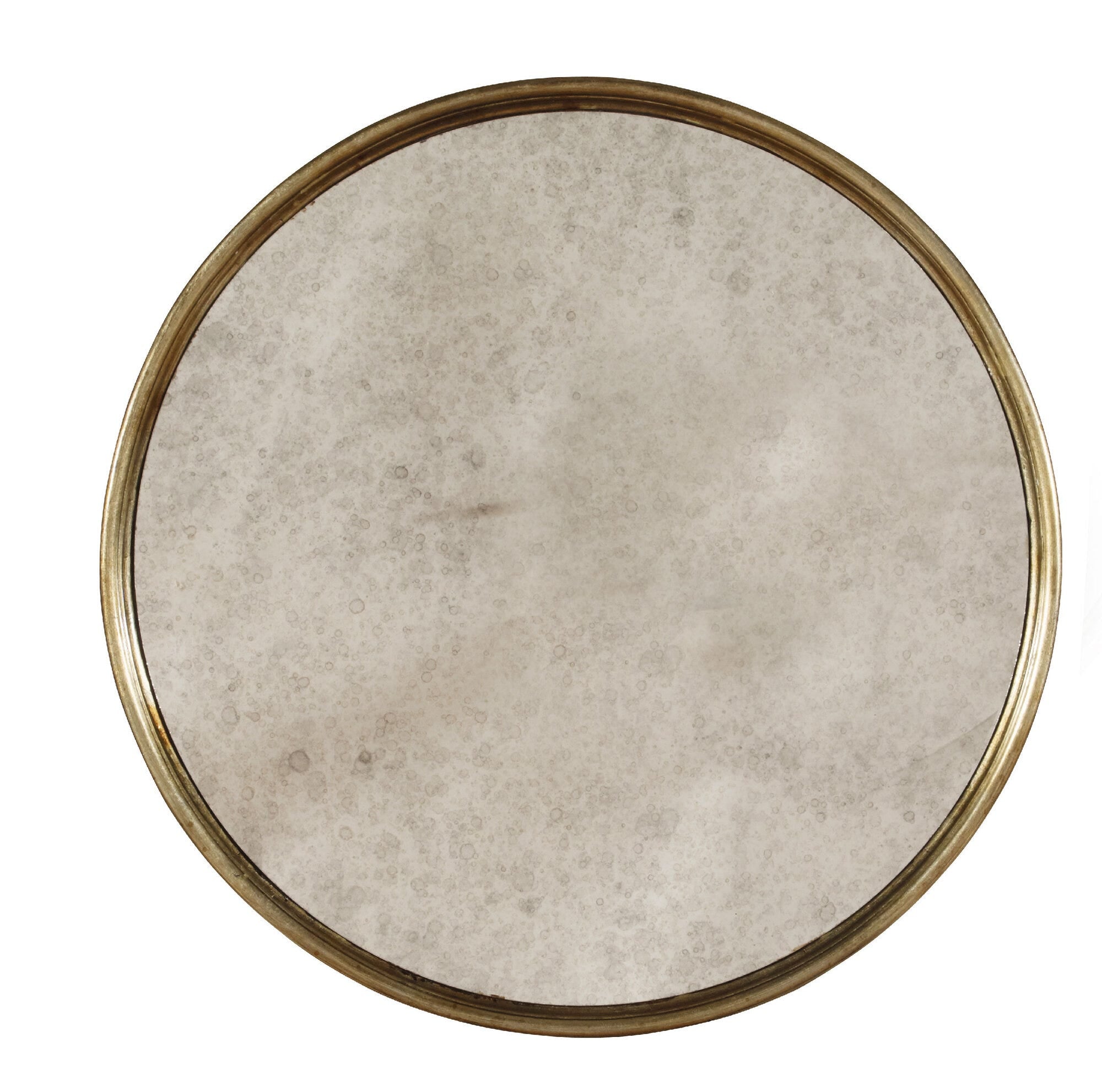 Sanctuary Round Mirrored Accent Table - Visage