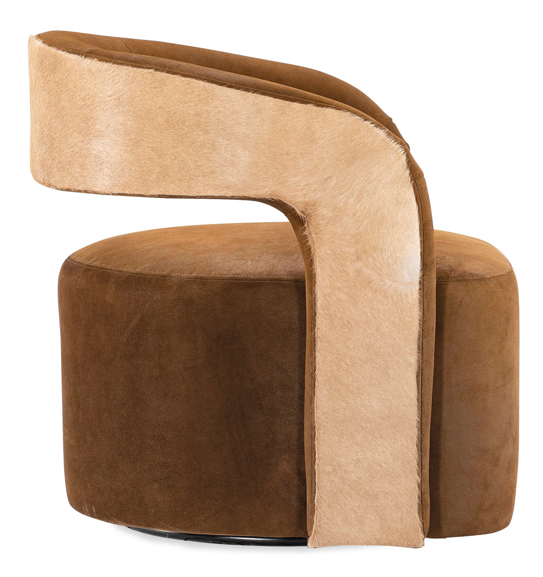 Valyn Swivel Chair - Side Image 2