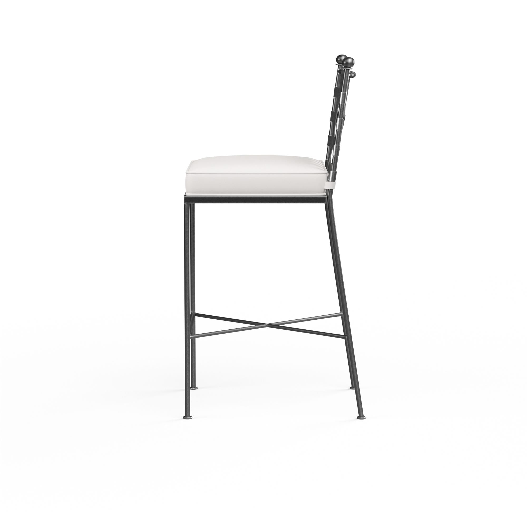 Provence Barstool in Canvas Flax