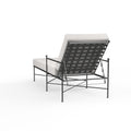 Provence Chaise Lounge in Canvas Flax w/ Self Welt