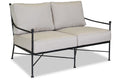 Provence Loveseat in Canvas Flax w/ Self Welt