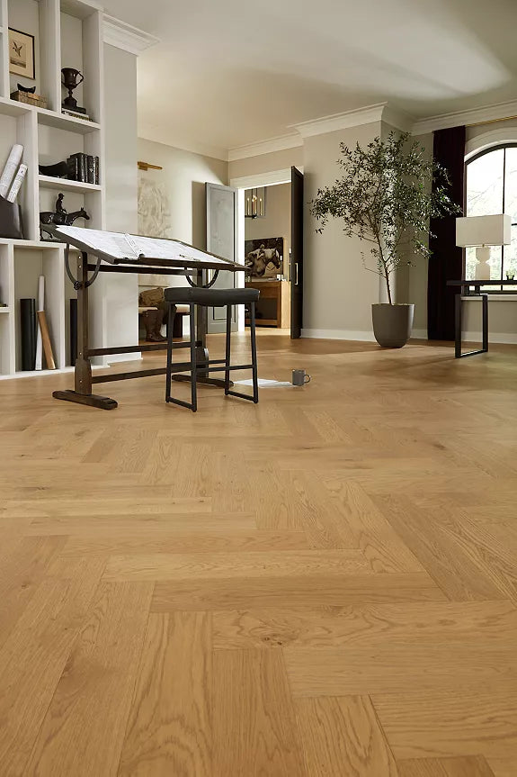 Karastan BelleLuxe Natural helps you find peace amidst the commotion.