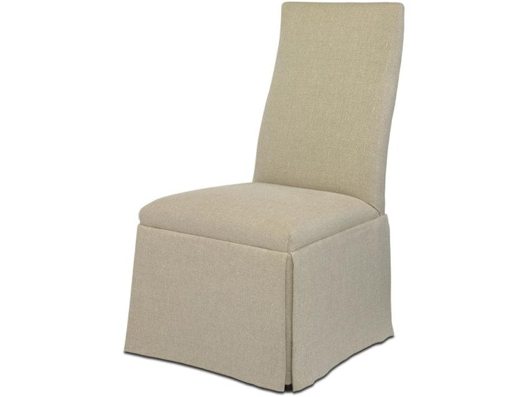Century Furniture Chandler Curved Back With Straight Top Chair 3371-1