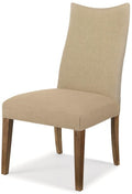 Century Furniture Chandler Curved Back-exposed Wood With Scoop Top 3373-2