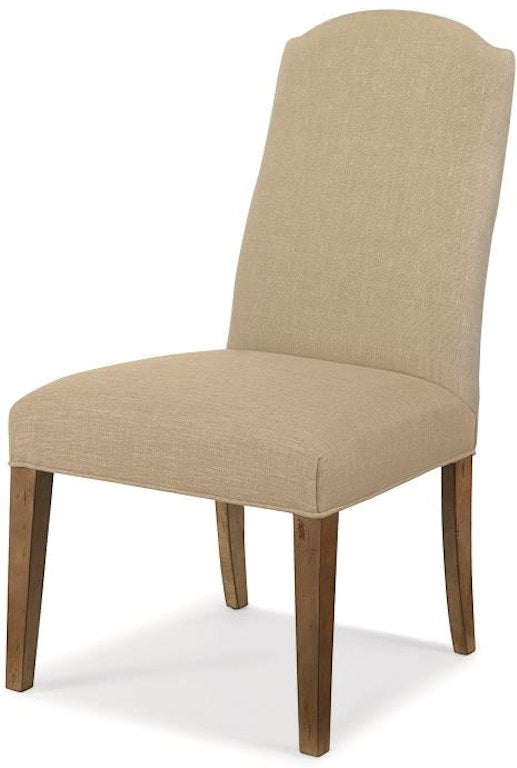 Century Furniture Chandler Curved Back-exposed Wood With Arch Top 3373-4