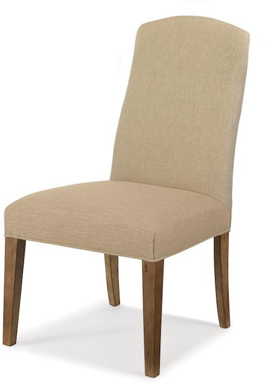 Century Furniture Chandler Curved Back-exposed Wood With Sweep Top 3373-5
