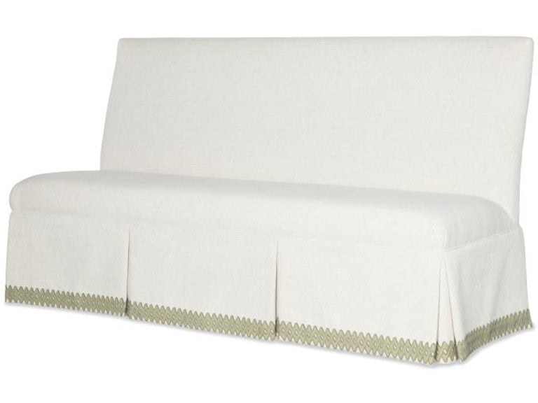 Century Furniture Layla 72 To 84 Skirted Armless Banquette 3380-4-SK