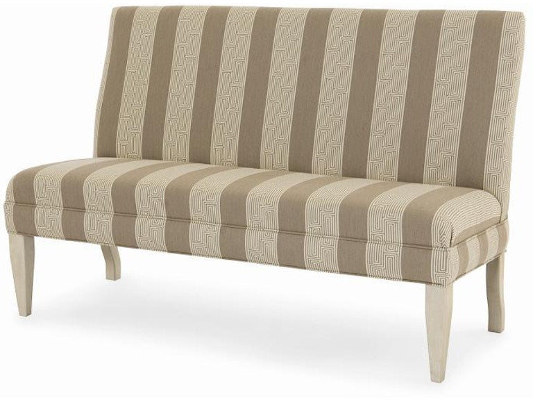 Century Furniture Layla 85 To 96 Armless Dining Banquette 3380-5