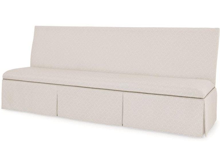 Century Furniture Layla 85 To 96 Skirted Armless Banquette 3380-5-SK